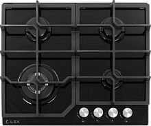 Газовая варочная поверхность Lex GVG 640-1 BL черный | код 1023121 | LEX