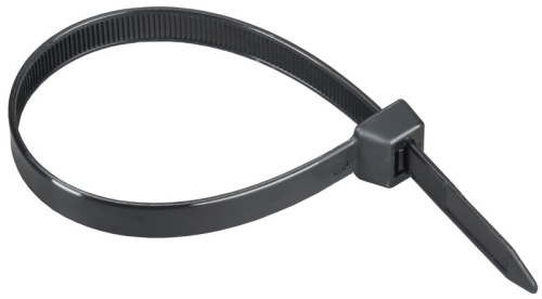 Хомут P6.6 стандартный черный 12.4х290мм 100шт/упак IEK | код UHH30-D124-290-100-K02 | IEK
