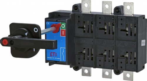 Разъединитель нагрузки с выносной рукояткой LA4/D 800 3P | код 004664001 | ETI