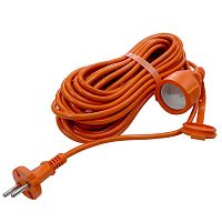 Удлинитель 1х20м без заземл. 6А IP44 УШ-6 ПВС 2х0.75 UNIVersal 9631999