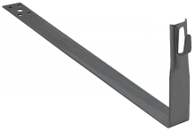 Дер. пр. кр. 6-8мм чер. кр. L=430мм оц. сталь TD IEK | код ZDP80-13-5-68-430 | IEK