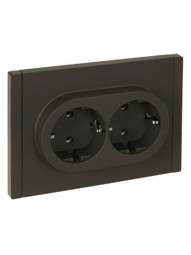 FORTE&PIANO Роз. 2-я с з/к без з/ш б/к 16А FP324 сер. IEK | код FP-R21-16-1-K03 | IEK FORTE&PIANO Роз. 2-я с з/к без з/ш б/к 16А FP324 сер. IEK | код FP-R21-16-1-K03 | IEK