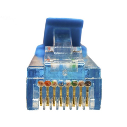 Патч-корд UTP 5e 4x2 26AWGCu LSZH синий 3м | код 10-0149 | SUPRLAN фото 3 Патч-корд UTP 5e 4x2 26AWGCu LSZH синий 3м | код 10-0149 | SUPRLAN фото 3