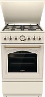 Плита Газовая Gorenje GGI5BCLI бежевый (металлическая крышка) реш.чугун | код 1874791 | GORENJE