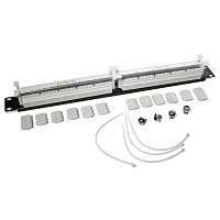 100-парный 110 кросс LANMASTER 19 1U, блоки в комплекте | код LAN-RS110-100FT | LANMASTER