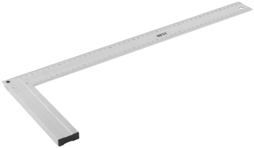 Угольник столярный литой алюмиевый Профи 500 мм | код 19555 | FIT фото 2
