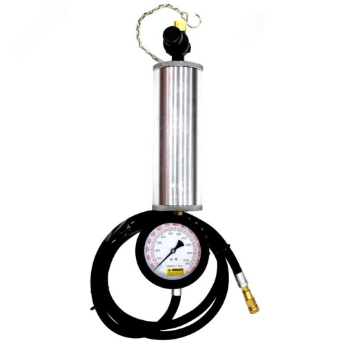 Манометр с колбой для очистки топливных систем 1 л | код 120-03001 | Мастак