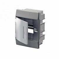 Распределительный шкаф Mistral41 4 мод., IP41, встраиваемый, термопласт, белая дверь |  код. 1SLM004100A1100 |  ABB