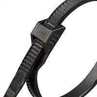 Хомут кабельный КСУ 9х610 с усилен. замком нейлон. черн. (уп.100шт) Fortisflex 91704