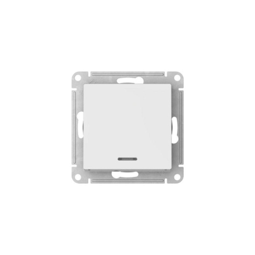 ATLASDESIGN 1-клавишный ВЫКЛЮЧАТЕЛЬ с подсветкой, сх.1а, 10АХ, быстрозажимные клеммы, БЕЛЫЙ | код ATN000113S | Systeme Electric фото 4