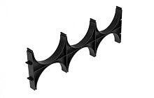 Кластер тройной, двухсторонний для двустенных труб d90 мм Промрукав | код PR08.4325 | ПРОМРУКАВ