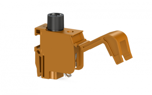 422 027, Клеммник для трансформатора, с держ. предохранителя (5х20), винт.зажим, 4 мм.кв., (оранжевый), TRV 4S | код 0.0.0.4.22027 | KLEMSAN 422 027, Клеммник для трансформатора, с держ. предохранителя (5х20), винт.зажим, 4 мм.кв., (оранжевый), TRV 4S | код 0.0.0.4.22027 | KLEMSAN