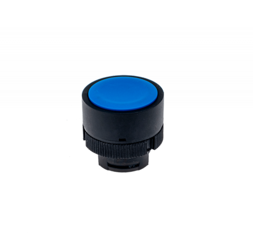 Головка кнопки плоская, синий, пласт. MTB2-EA6 | код 43203 | MEYERTEC