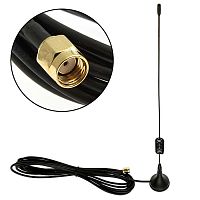 Антенна GSM RUICHI GKT 433-3B3, 3 м, кабель RG 174, разъём SMA-J | код 83680 | Ruichi