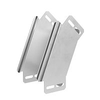 Угол вертикальный внешний 45 градусов Стандарт INOX (AISI 304) 100х80 Промрукав | код PR16.2899 | ПРОМРУКАВ