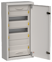TITAN 5 Корпус мет. ЩРн-36 (1х36) 585х310х140 IP31 сер IEK | код TI5-50-N-036-31-7035 | IEK