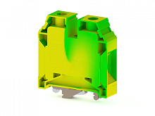 334 250, Клеммник на DIN-рейку (MR32/ MR35), 35 мм.кв., зажим под шестигранник (земля), AVK 35T IRDS | код 0.0.0.3.34250 | KLEMSAN