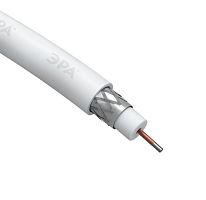 Кабель RG-6U CCS/(оплетка Al 48%)PVC 75Ом 100м SIMPLE (м) | Код. Б0044596 | ЭРА