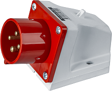 Вилка NCA-SR514-16-380 стационарная 16А 3P+PE IP44 | код 14319 | Navigator Group