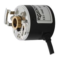 Инкрементальный энкодер D=40мм, выступающий вал 6мм, 2048 имп/об, 24VDC, выход HTL, IP54, -20…+80°C, радиальный кабель 2м | код ESI-S40-6-2048-3-T-24 | INNOCONT