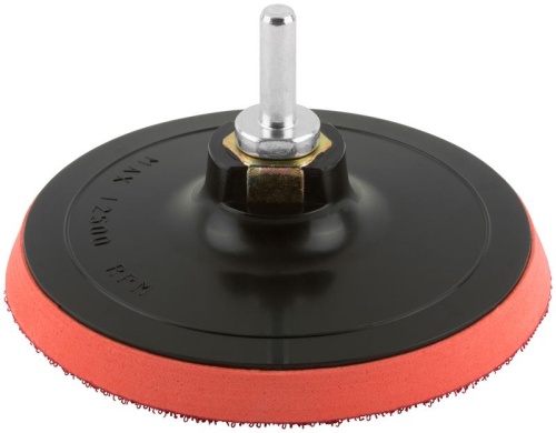 Насадка мягкая с липучкой 125 мм для дрели и УШМ, Cutop Profi | код 85-573 | FIT фото 5