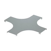 Крышка на X-ответвитель, осн.200, R600, цинк-ламельная в комплекте с крепежными элементами и соединительными пластинами, необходимым | код LK2006KZL | DKC