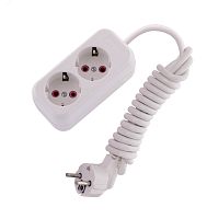 Удлинитель с заземлением 2 входа 2 метра | код 720-0202-201 | Lezard