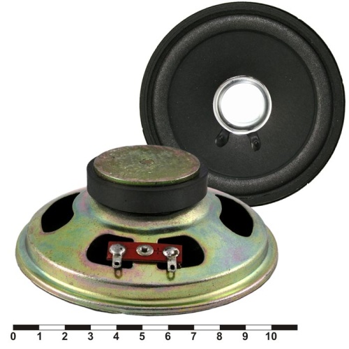 Акустический динамик RUICHI YD103-61AR, 6 Вт, 8 Ом | код 72172 | Ruichi