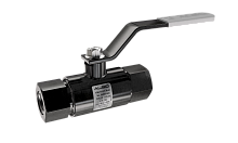 Кран шаровой муфтовый стандартнопроходной DN 32 PN 40 Ст.20 (КШ.М.032.40-01) | код 130321401MVA00000 | ALSO