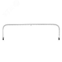 Термоизлучатель КГТО-220-2500-2 L 470мм | код | ЛИСМА