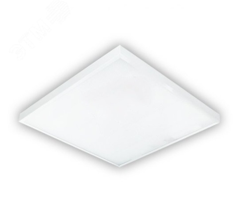 Светильник светодиодный ДПО-38Вт призма 600х600 IP40 | код Alenka LED/S-38-845-23 | ЗСП