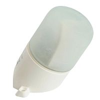 Светильник НББ-01-60-002 Е27 термостойкий для бани и сауны наклонное основание белый IP65 | код 41407 | Feron