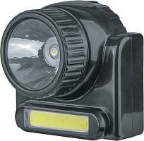 Фонарь аккумуляторный налобный 14 486 NPT-H20-ACCU 1COB LED 3Вт + 1LED 3Вт аккум. Lead-acid 0.5 А.ч NAVIGATOR 14486