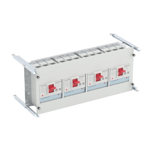 Комплект для внутренней вертикальной установки с винтовым креплением 3п YON MD630 (W-MO) Ш=800 мм В=350 мм | код R5NPKIB7V81616 | DKC