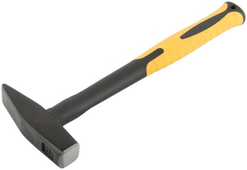 Молоток кованый, фиберглассовая усиленная ручка, Профи 600 гр | код 44326 | FIT