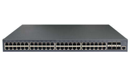 Управляемый коммутатор L3 GIGALINK уровня 3, 48 портов 100/1000BaseT, 6 портов SFP+ 10G BaseX | код GL-SW-G301-54TC | GIGALINK