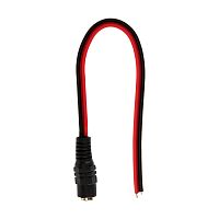 Разъем питания гнездо 2.5х5.5 мм с проводом 20 см REXANT | код 14-0332 | REXANT