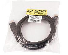 Кабель HDMI - HDMI 2.0, длина 2 м, чёрный WH-111(2m) | код WH-111(2m) | SC&T