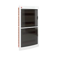 Щиток встраиваемый с дверцей 72 мод.,IP41, белый, с клеммным блоком 160А | код RB72B4RWD | DKC