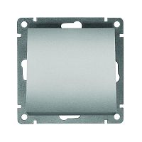 Выключатель 1-кл. СП Афина 10А IP20 механизм серебр. | код A0021-S | Universal