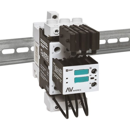Контактор для конденсатора КМЭК 30 кВАр 230В 1NО AVERES | код ctrk-s-44-30-230-av | EKF фото 4
