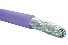 Витая пара S/FTP кат 6a 4 пары нг(А)-LSLTx IN фиолетовый катушка 500м | код 19C-SA-05VL-R500 | Eurolan