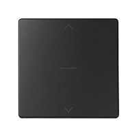 Клавиша для трехпозиционного выключателя жалюзи с пиктограммой стрелки цвета графит S82 Detail | код 82033-38 | Simon