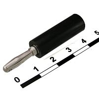 Штекер RUICHI 10-0070 f чёрный, винтовое крепление | код 70007 | Ruichi