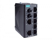 Коммутатор EDS-2008-EL-M-ST 8-Port Entry-level Unmanaged Switch, 7 Fast TP ports, 1 multi-mode port, ST, t: -10/60 C | код 00-06131460 | MOXA