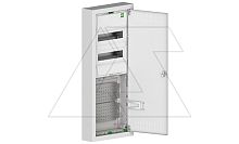 Щит настенный MSF TWIN RN комбинированный, 2*12M+2xМП перф., N/PE-шинки, 1xSCHUKO, мет. дверь, белый RAL9016, 358x853x100mm, IP30 | код 2015-20S | Elektro-plast Nasielsk