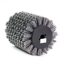 Щетка Д100x100x19,5+4 паза ворс полимер-абразив P120 по дереву для щеточных шлиф машин с валом Д19+4 (1-203) | код 401.912-6951 | OSBORN