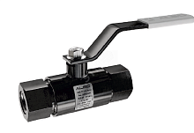 Кран шаровой муфтовый стандартнопроходной DN 40 PN 40 Ст.20 (КШ.М.040.40-01) | код 130401401MVA00000 | ALSO