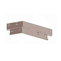 Лоток угловой глухой КГГ 400х65-135 У3 поворот на 135 окрашенный S1.5 | код П0000001057 | Завод ЭМИ Курган