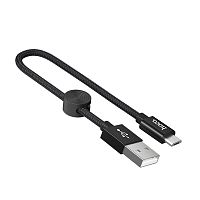Кабель USB 2.0 hoco X35, AM/MicroBm, черный, 0,25м | код 6931474707437 | Hoco